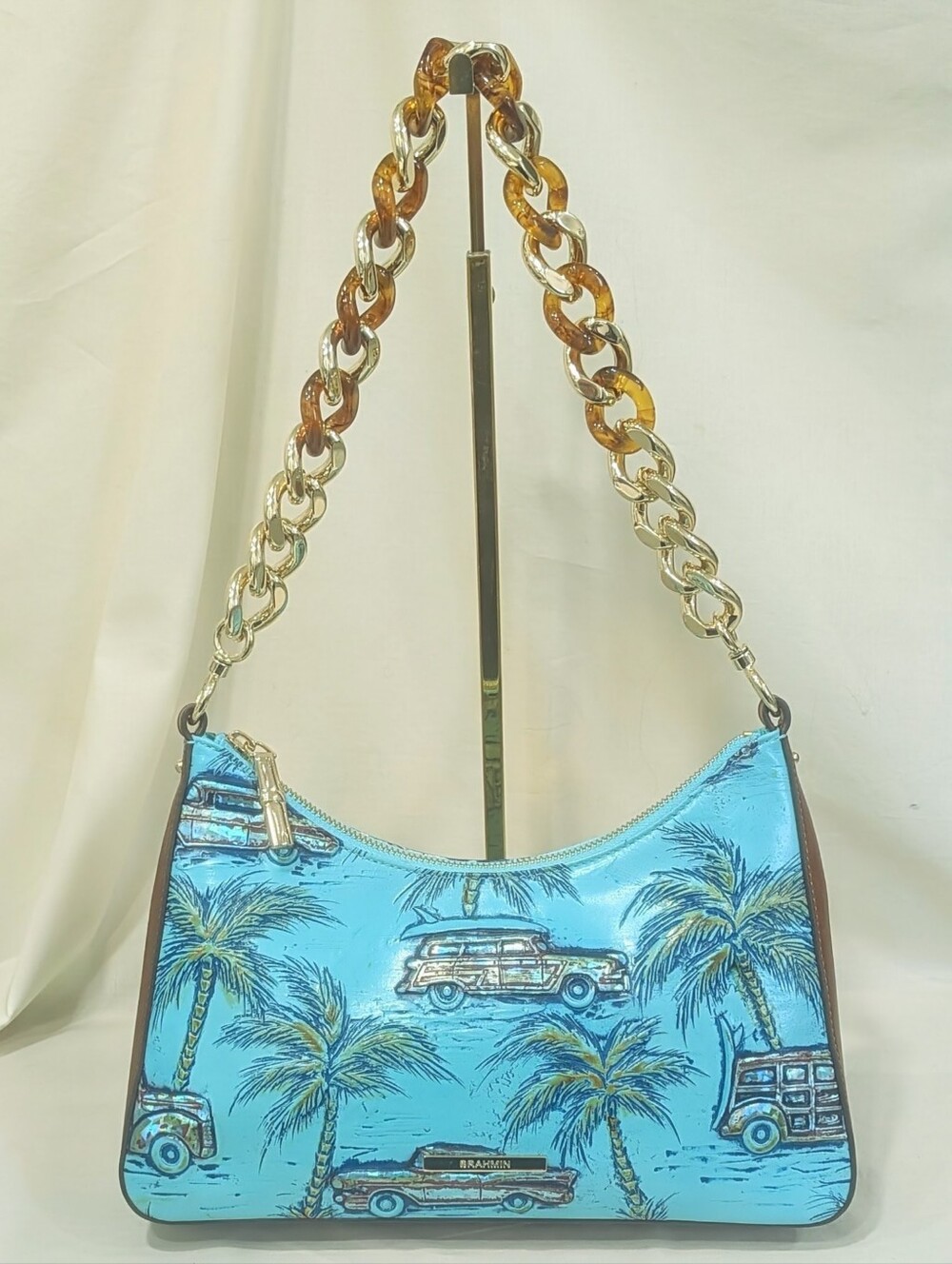 VEUC Brahmin Mod Esme in Tropic Blue Copa Cabana